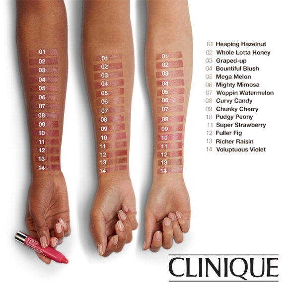 New! 🩷 CLINIQUE- Chubby Stick Moisturizing Lip Colour Balm - Woppin Watermelon - Picture 2 of 2